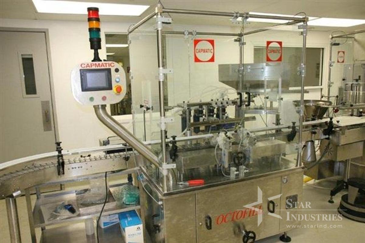Used CapMatic OctoFill Piston Filler