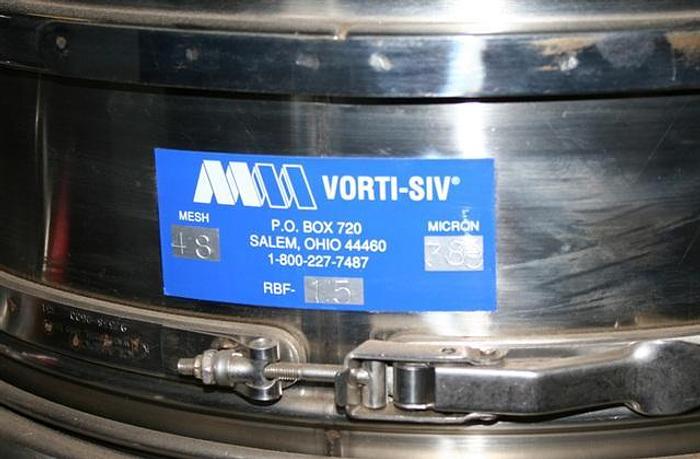 Used Vorti-Siv RVM15E Sieve