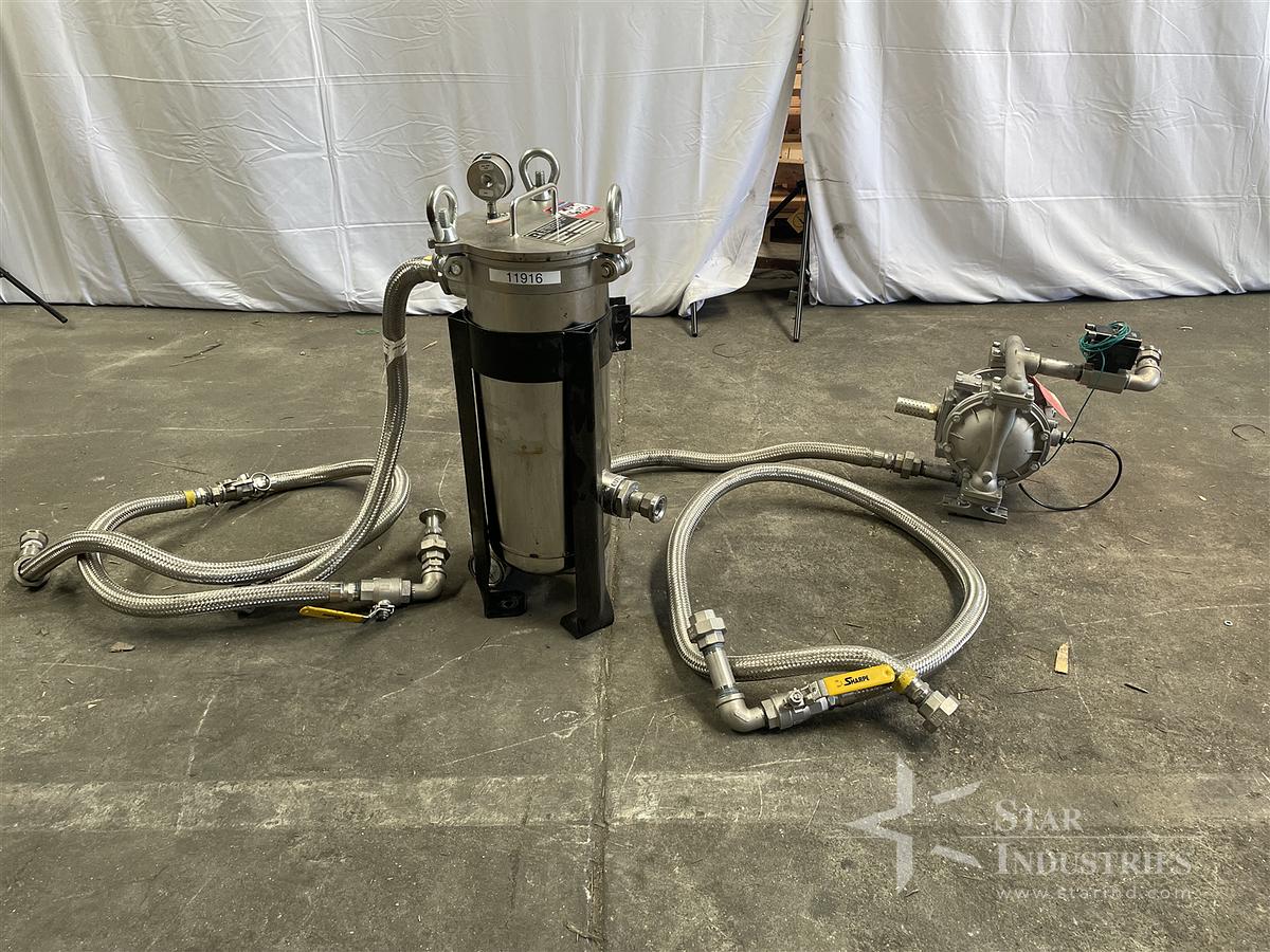 Used Sand Piper Diaphragm Pump