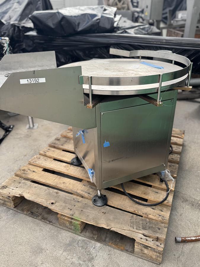 Used Stainless Steel 32" Turn Table
