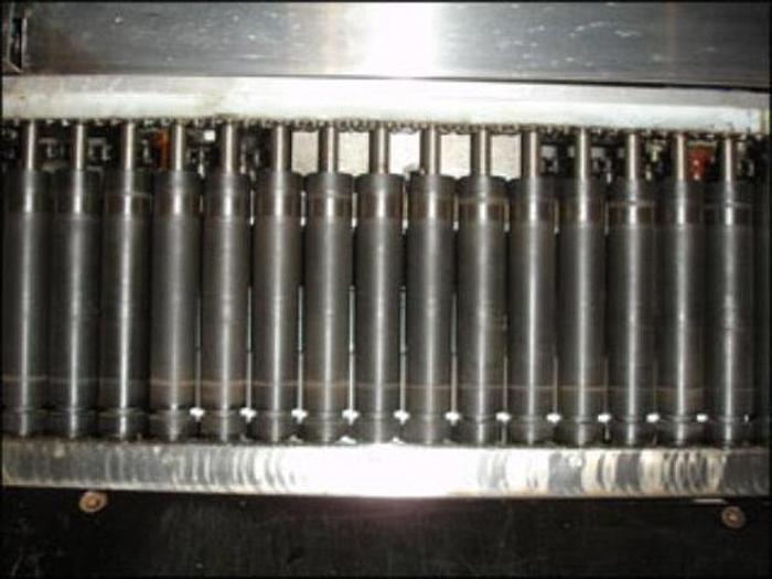 Used Pro-Quip vial inspection unit