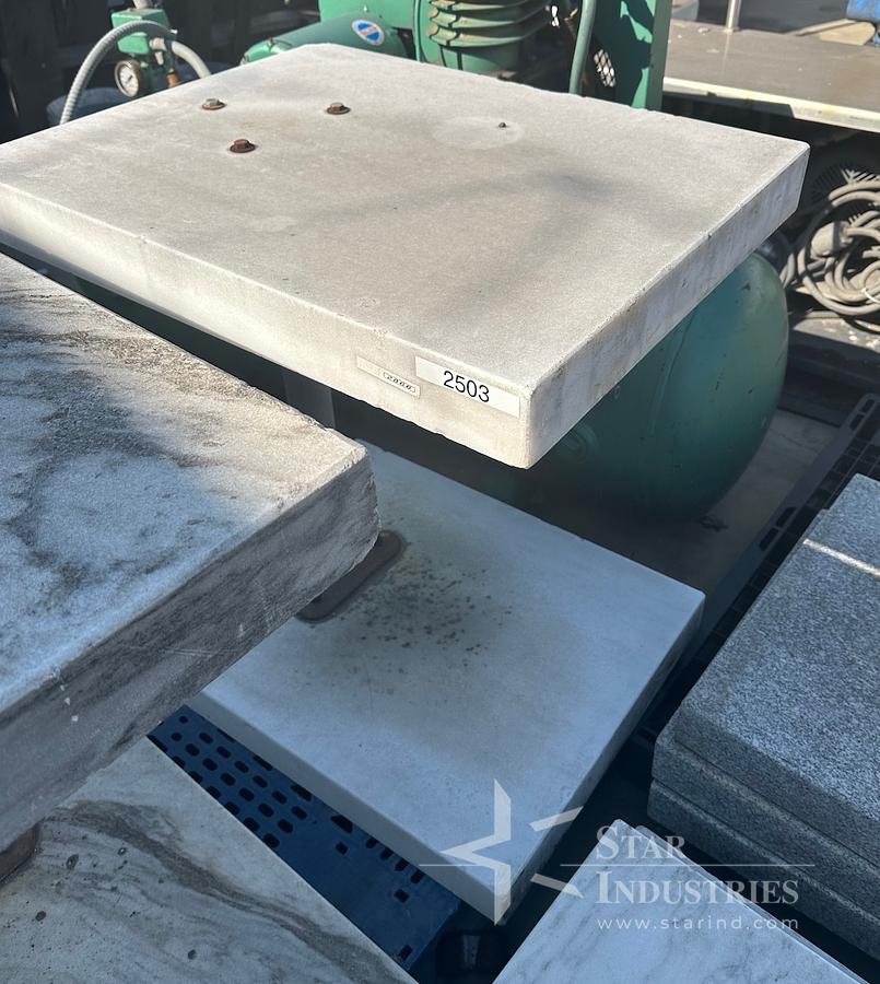 Used Marble Stability/Scale Table