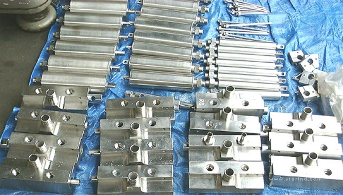 Used COZZOLI PISTON FILLER MODEL 840 CHANGE PARTS