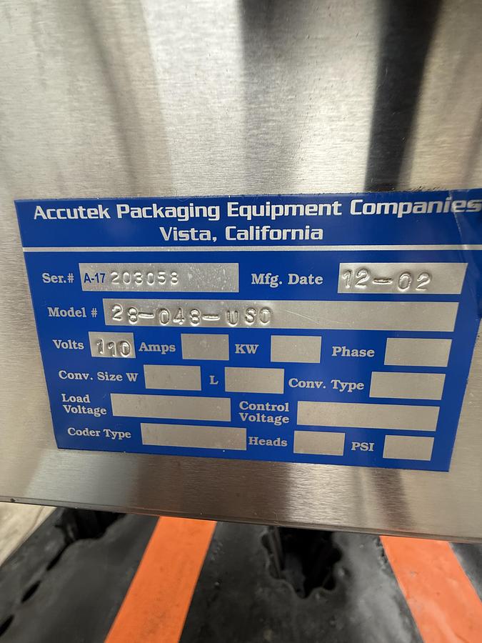 Used Accutek Turn Table