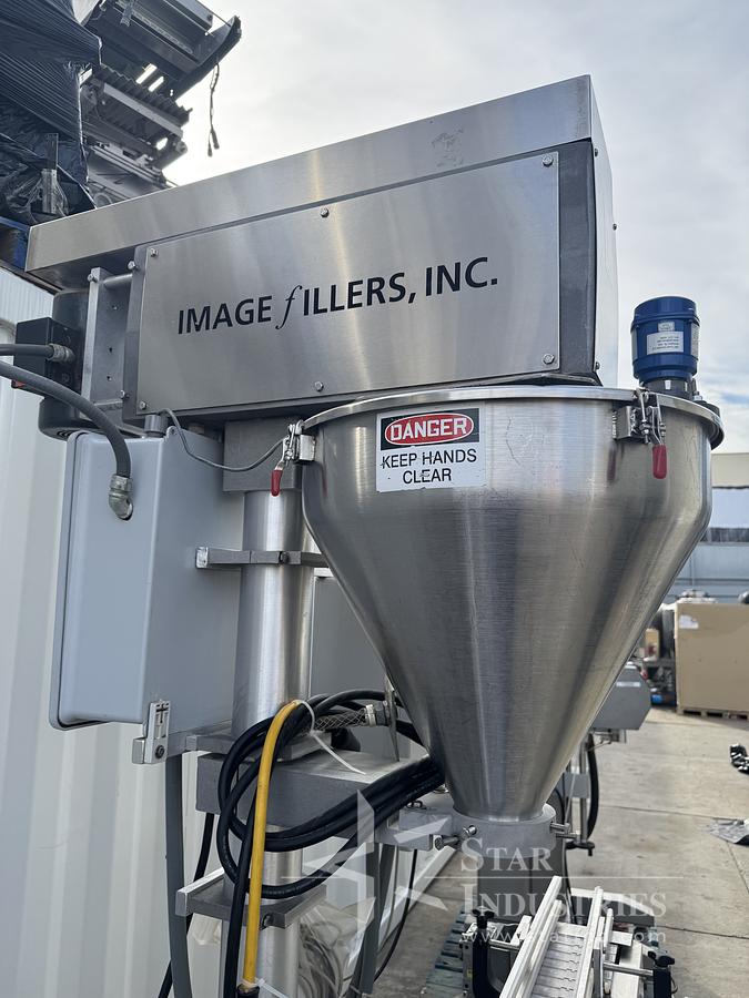 Used Image Filler with Conveyor