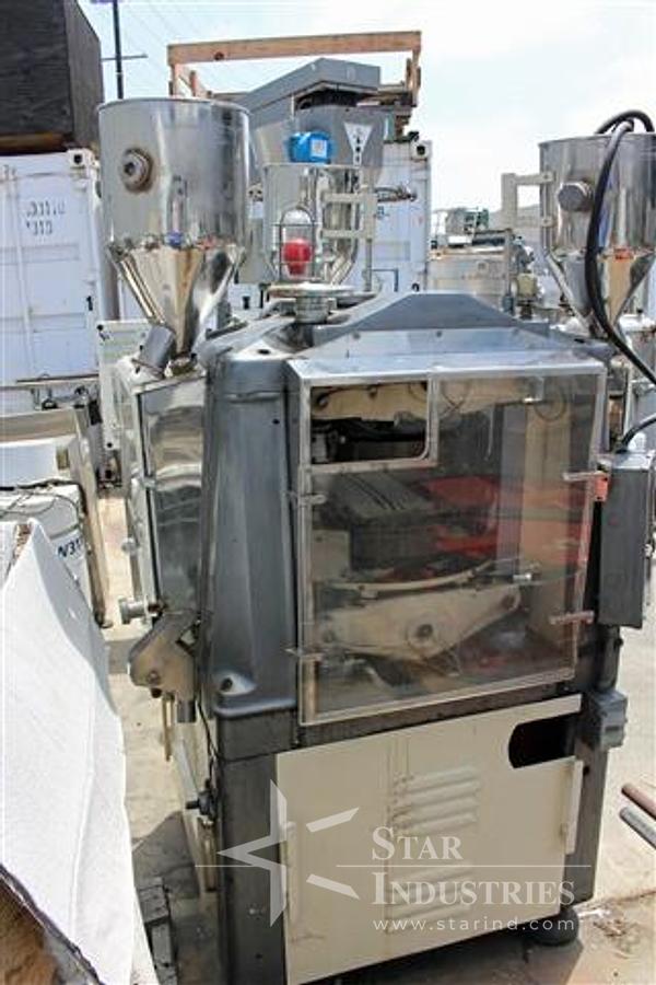 Used UHLMANN UPS 2MT BLISTER LINE W/ CARTONER