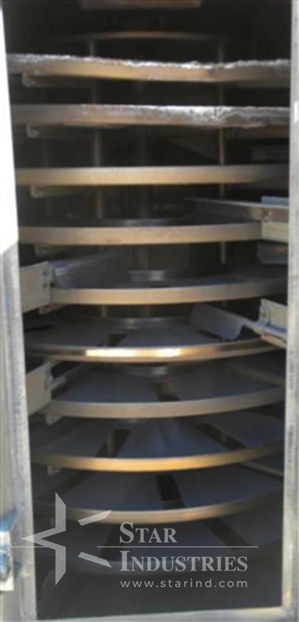 Used K10 WYSSMONT TURBO-DRYER, 304 S/S