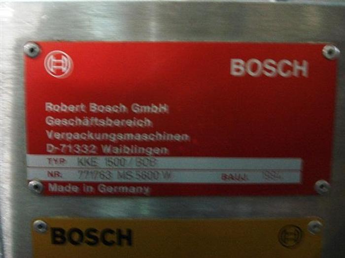 Used Bosch KKE1500 Capsule Check Weigher