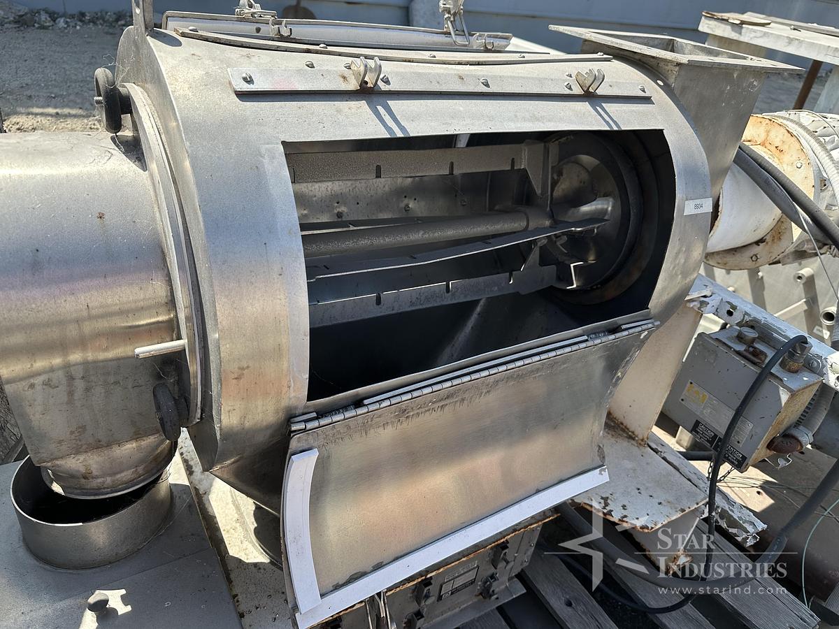 Used Kason 3 h.p. Sifter w/ Eriez 10x14 TOD-2 Magnet