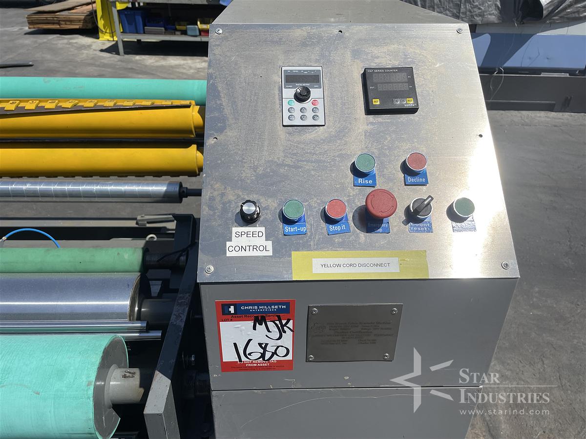 Used Fabric Rewinder Machine