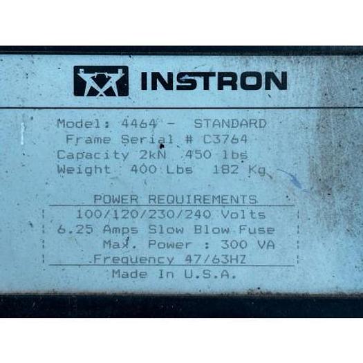Used Intron 4464 Tensile Tester