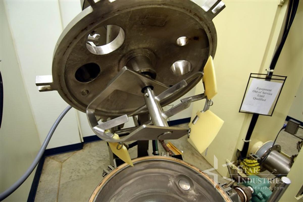 Used 5 gallon Lee Double-motion Reactor, Model 5CD9MT