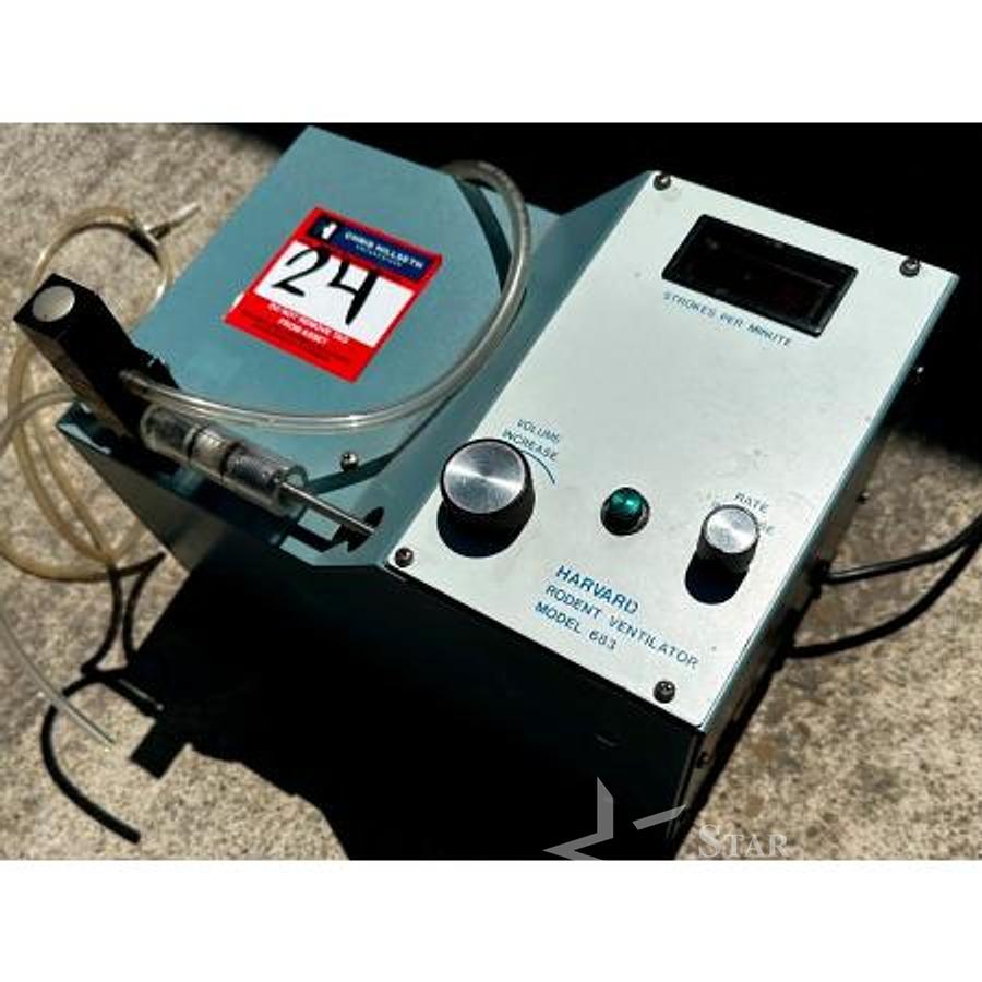 Used Harvard Rodin Ventilator Model: 683
