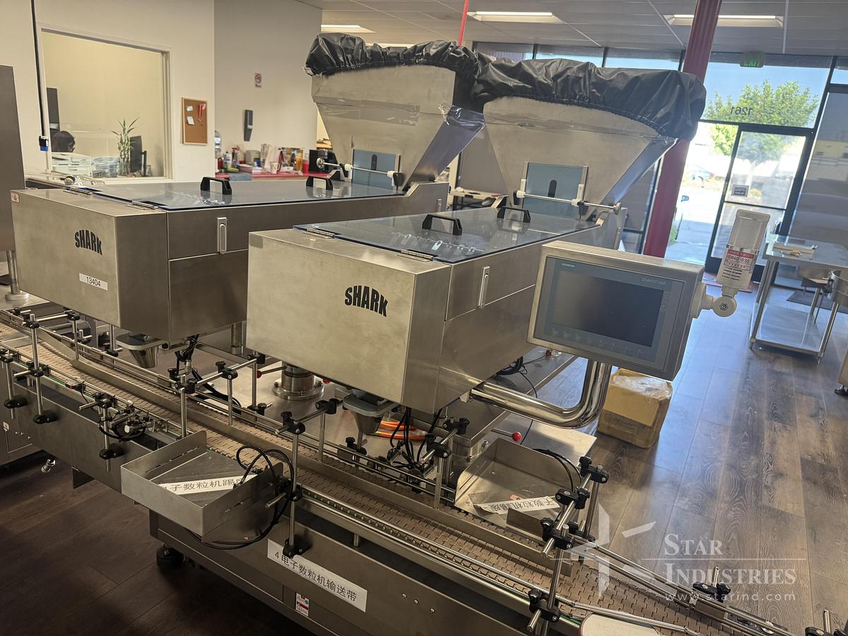Used Shark Inline Bottle Packaging Line