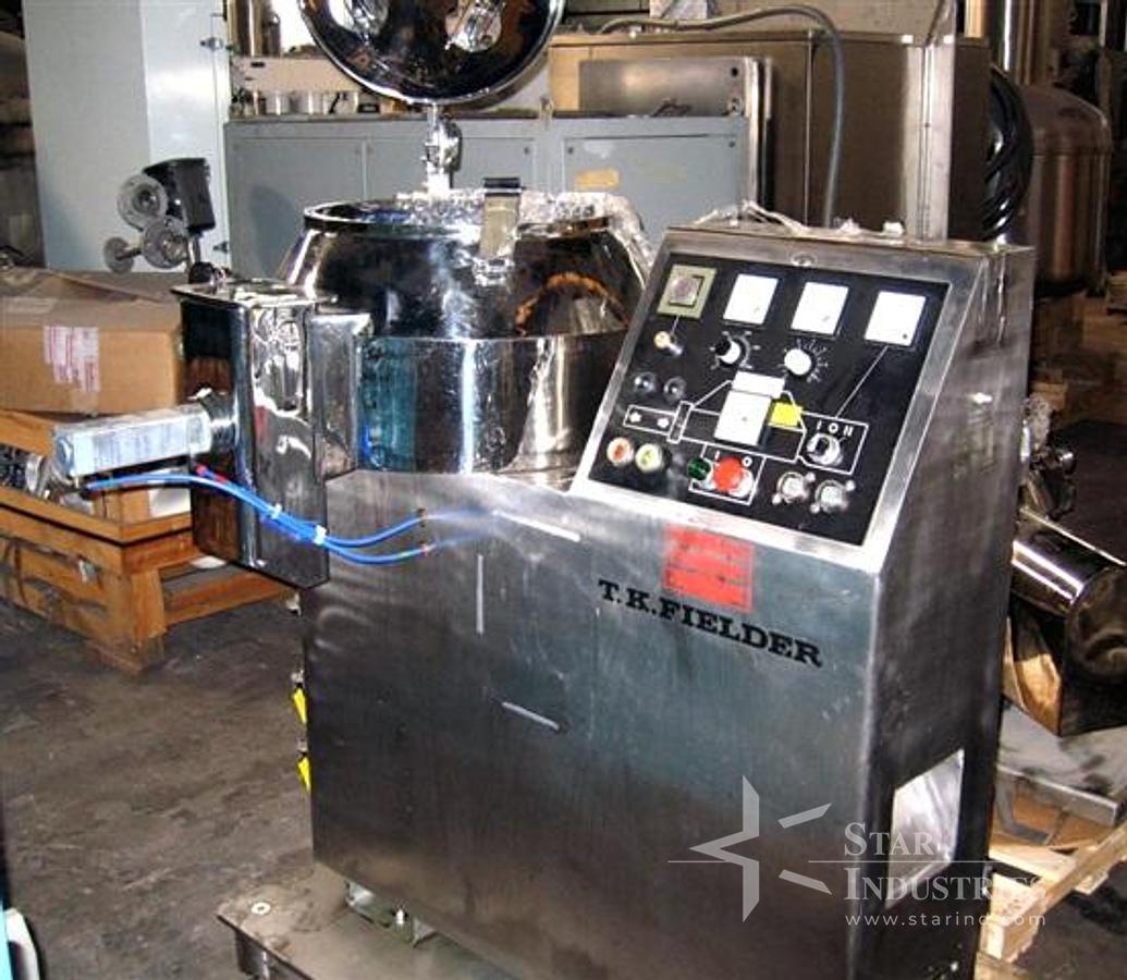 Used T.K. Fielder PMA100 High Shear Mixer