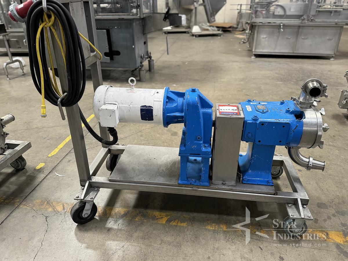 Used Waukesha Cherry Burrel Liquid Transfer Pump