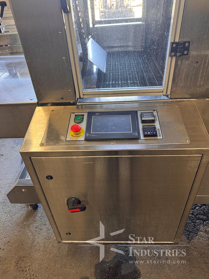 Used Wrapper, Overwrapper, TruLine Packaging , Model SFE-800SAS, Stainless Steel