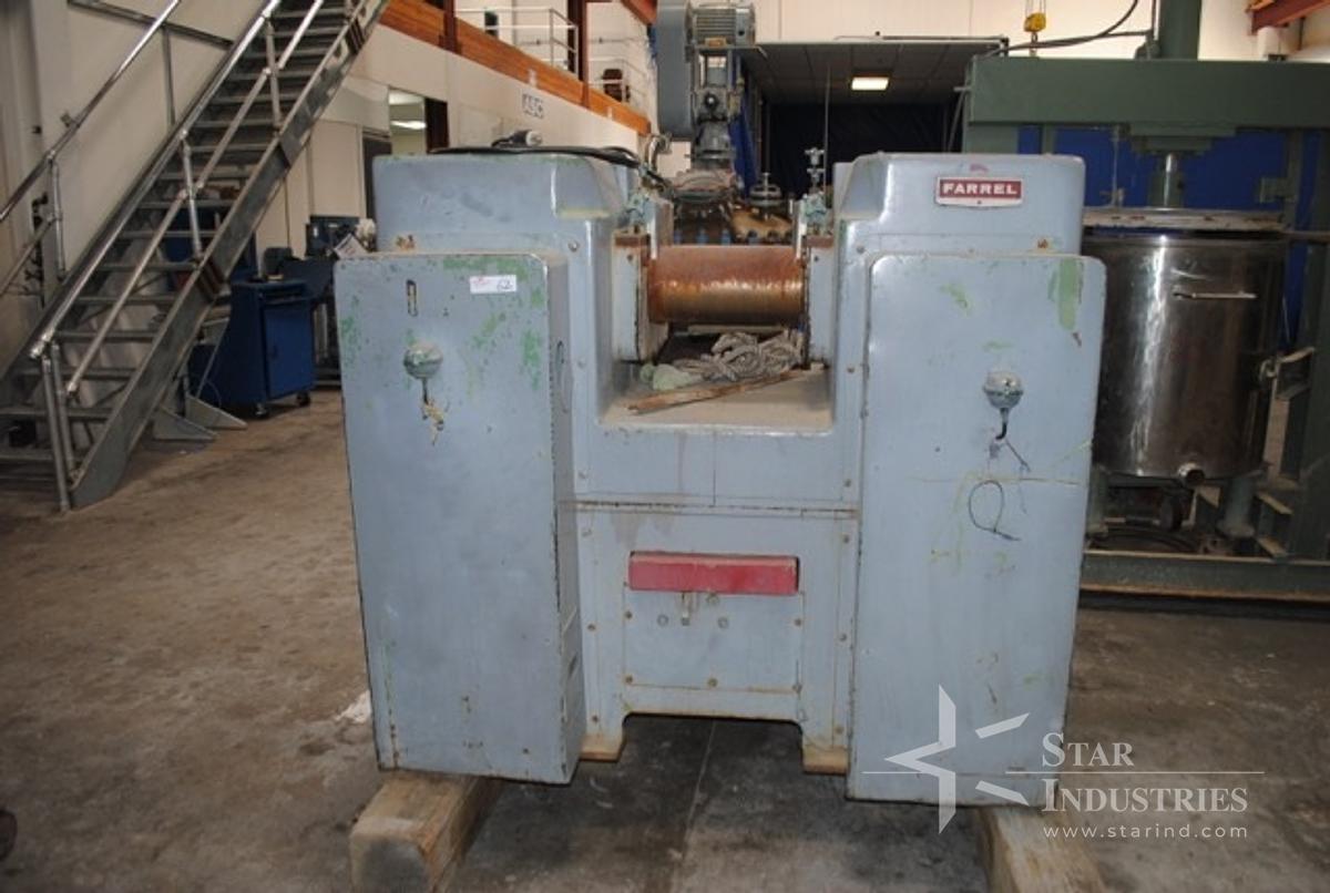 Used 16" Farrel Two Roll Mill