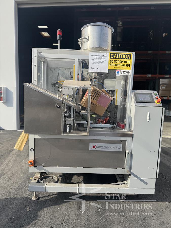 Used Norden Model 402HA Tube Filler