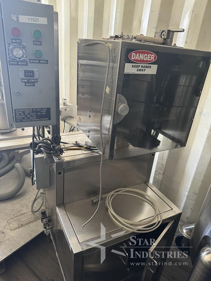 Used Marburg Neck Bander Moddel M-625-SVPC Autocapsealer
