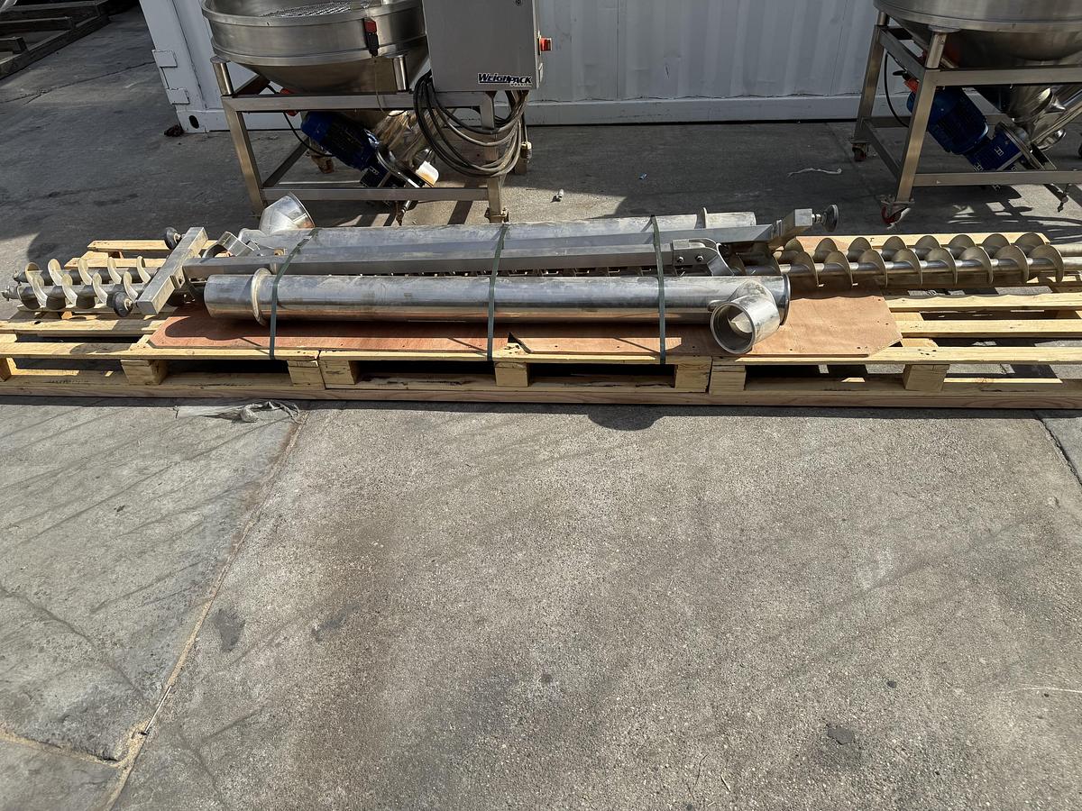 Used Stainless Steel Screw Conveyor