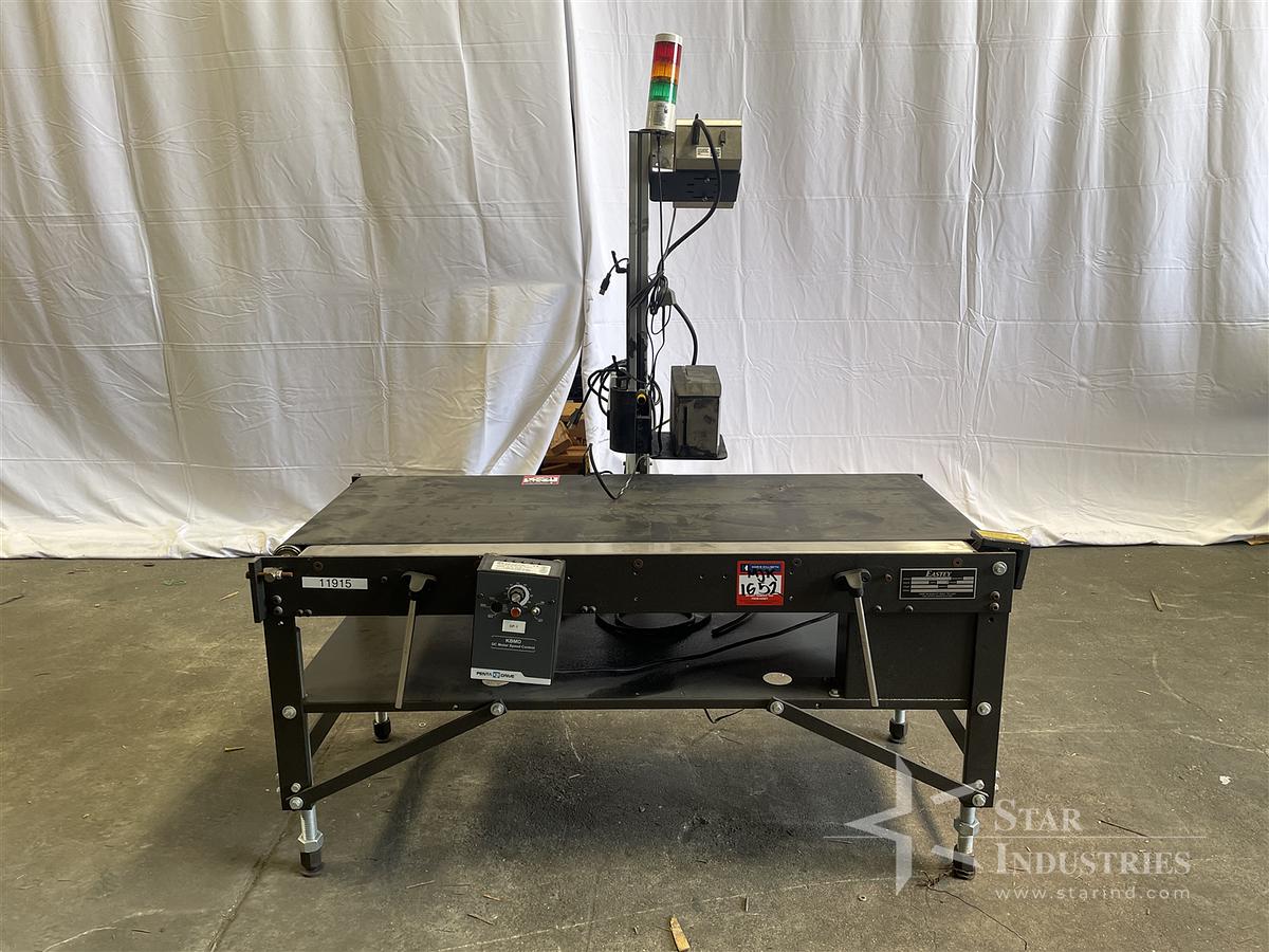 Used Eastey Printer with Conveyor Belt