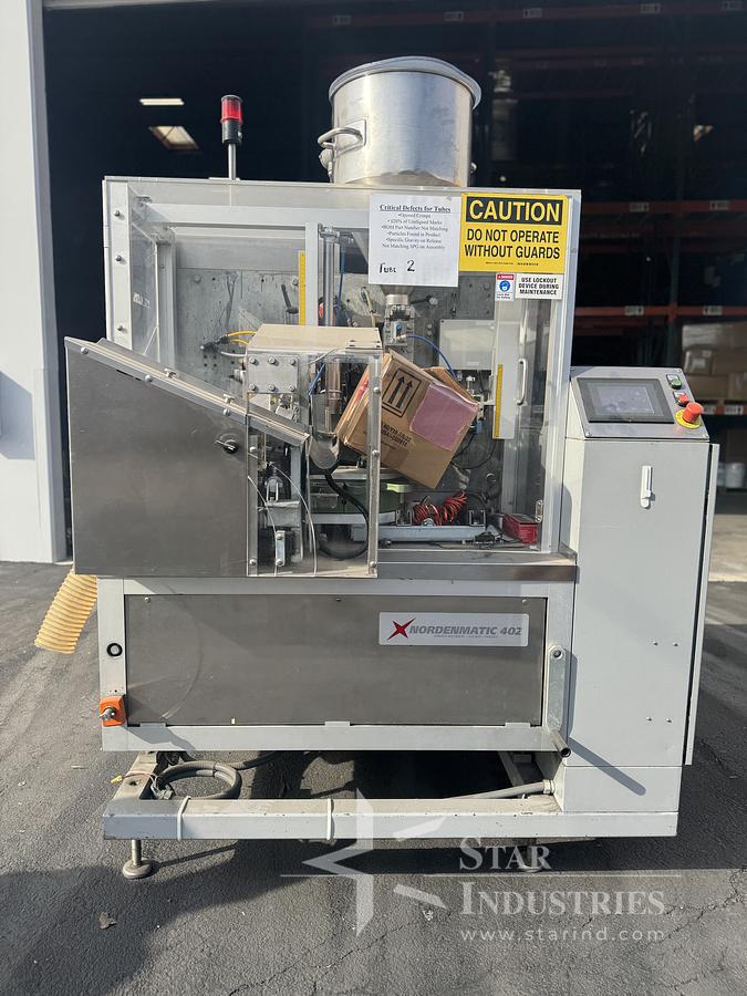Used Norden Model 402HA Tube Filler
