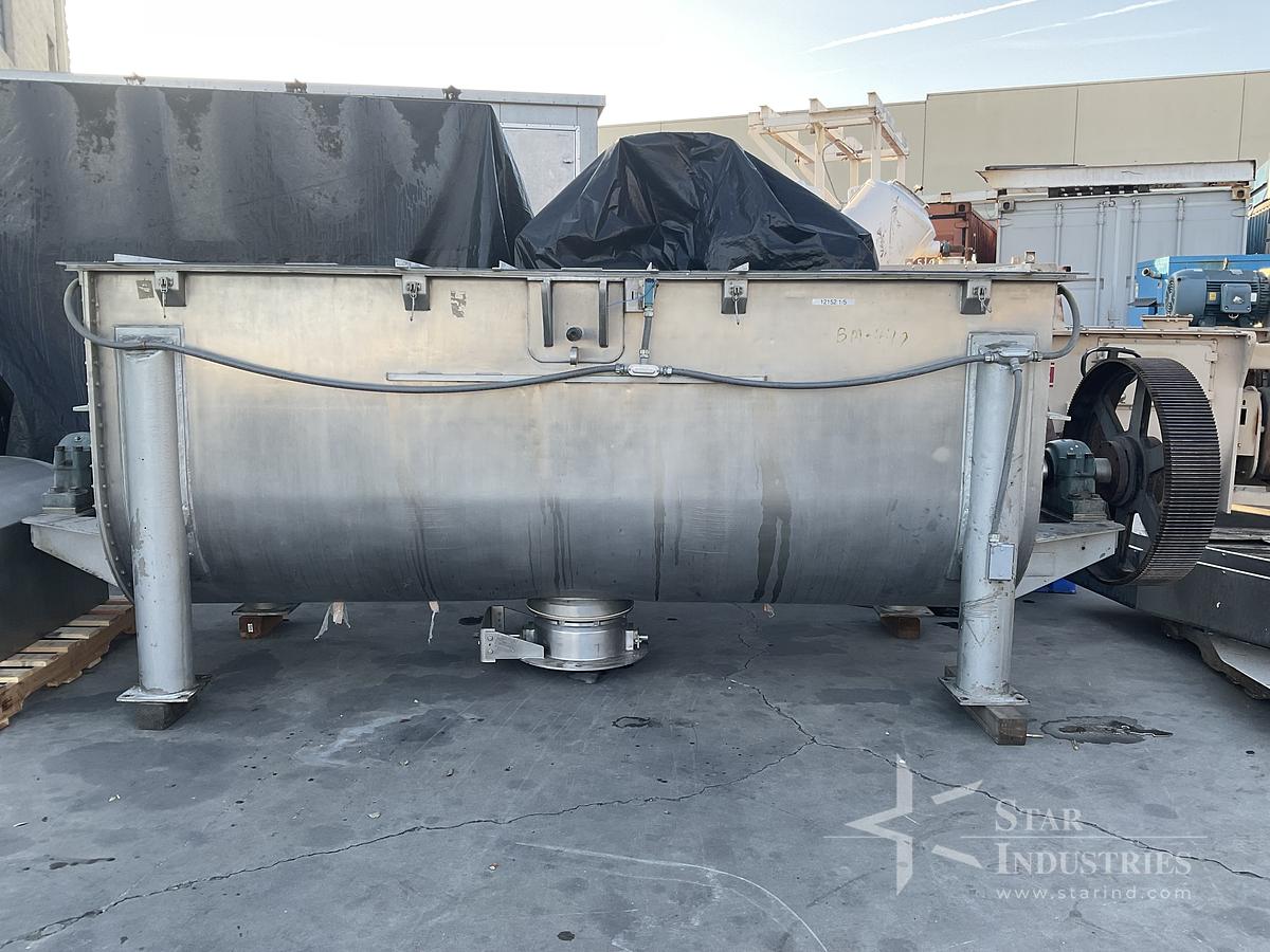 Used Gemco Ribbon Blender, approx. 90 c.f.