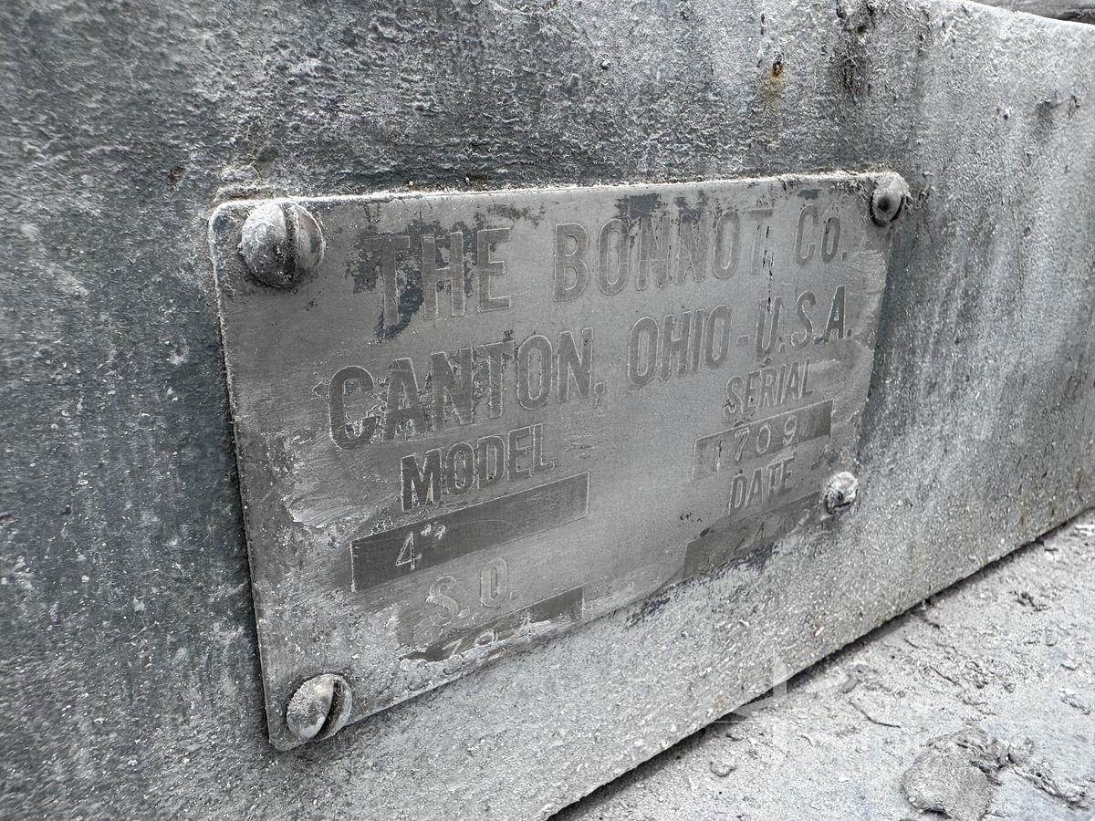 Used Bonnot Model 4 Extruder