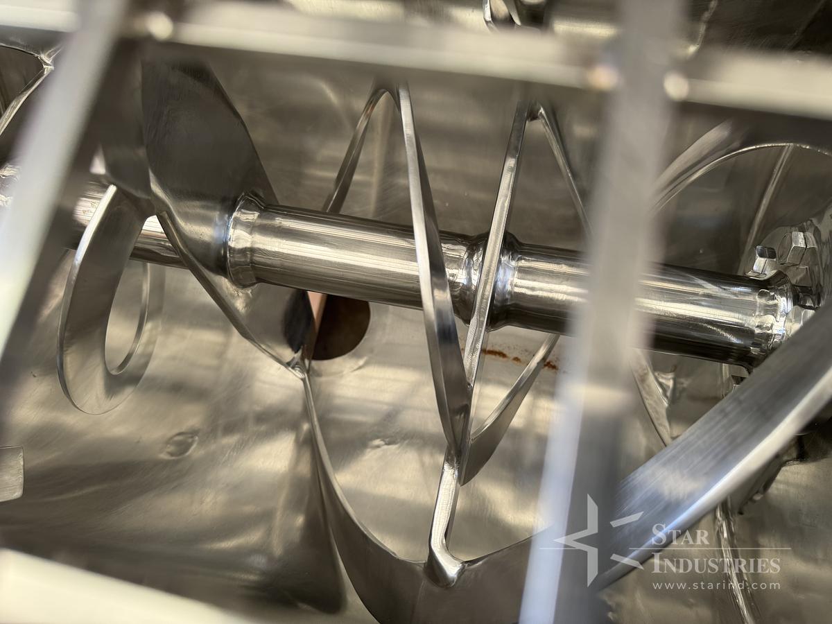 Used 5 c.f. S.S. Double-ribbon Blender
