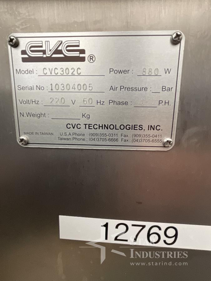 Used CVC Model 3020 Labeler