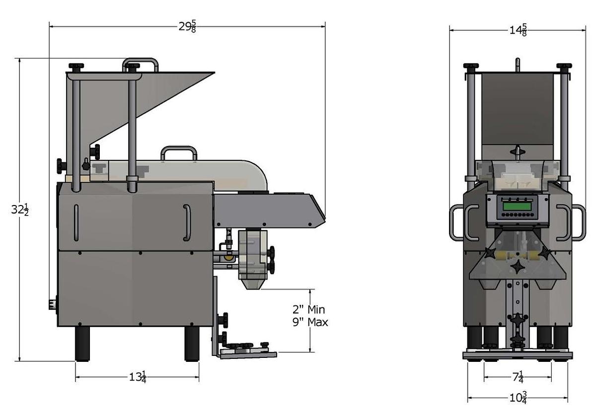Used Modular Packaging Counter MC2