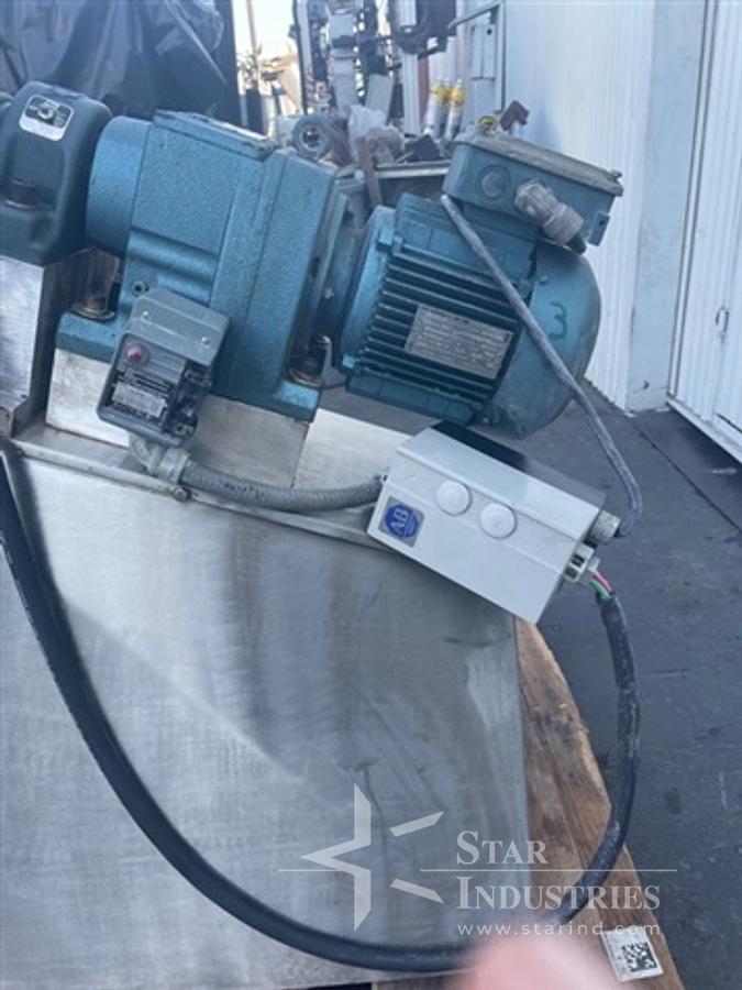 Used 38" S.S. Coating Pan