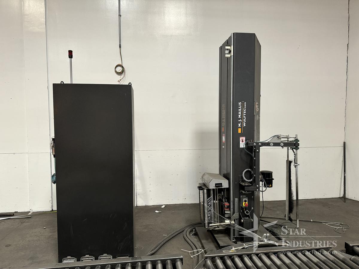 Used MJ Mallis Wulftec Pallet Wrapper