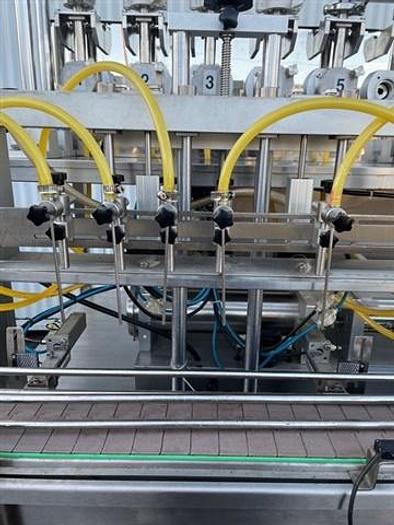 Used AlphaPack 6 Piston Liquid Filler