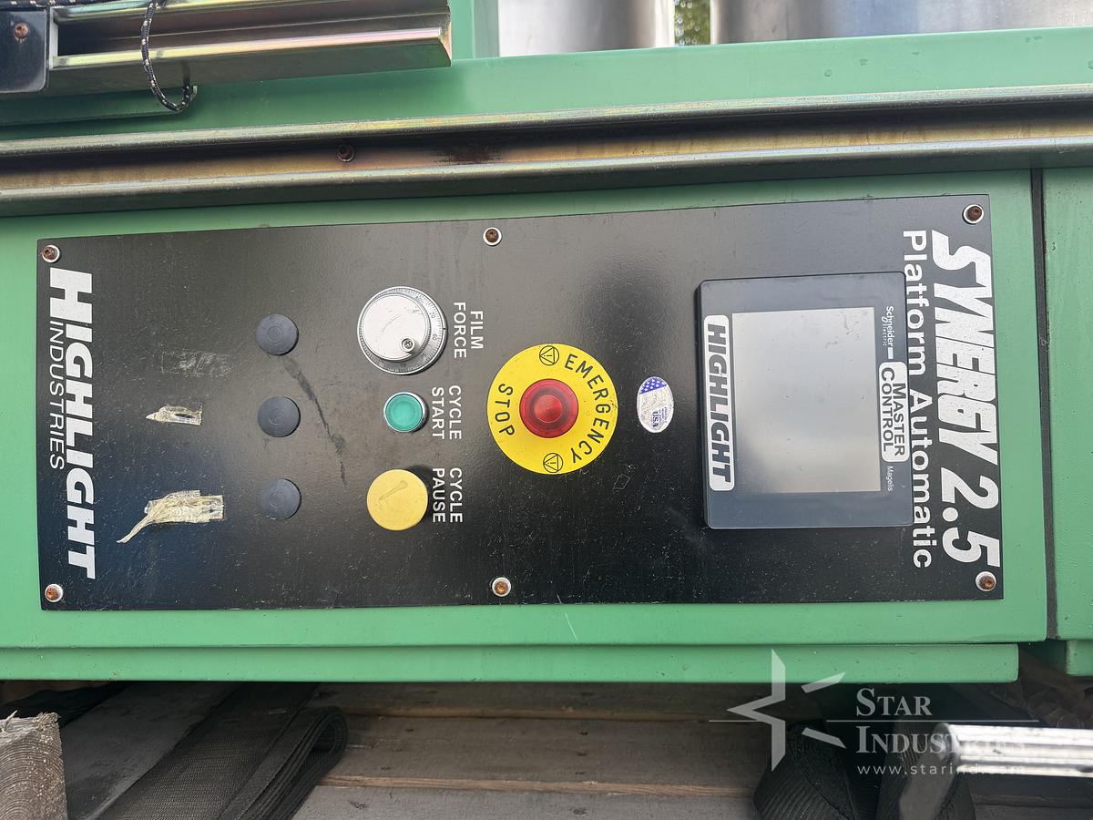 Used Wrapper, Pallet, Synergy 2.5, Semi-Automatic Turntable Stretch Wrapper