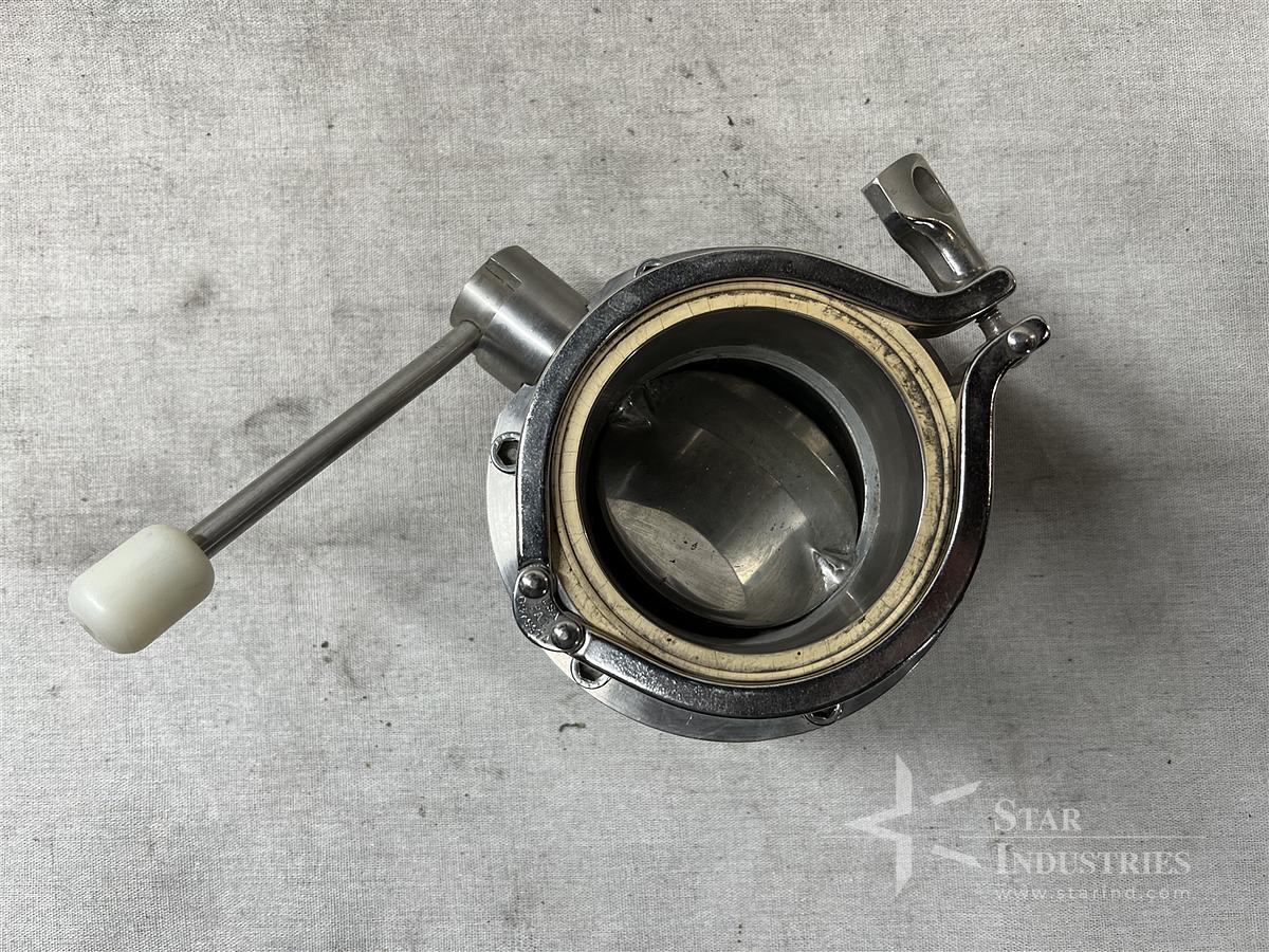 Used Stainless Steel Butterfly Valve