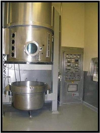 Used Glatt WSG200 Fluid Bed Drier