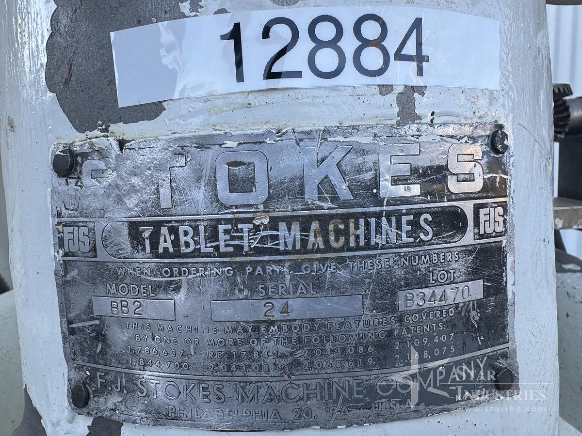 Used Stokes tablet press BB2,