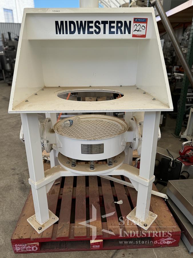 Used Midwestern 24" Sifter, Model MLP24C6-6