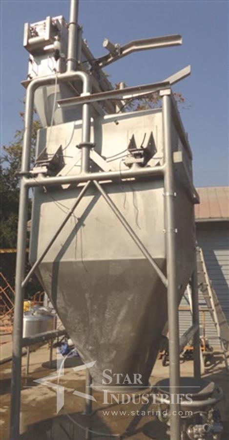Used Stainless Steel Bulk Bag Unloading System