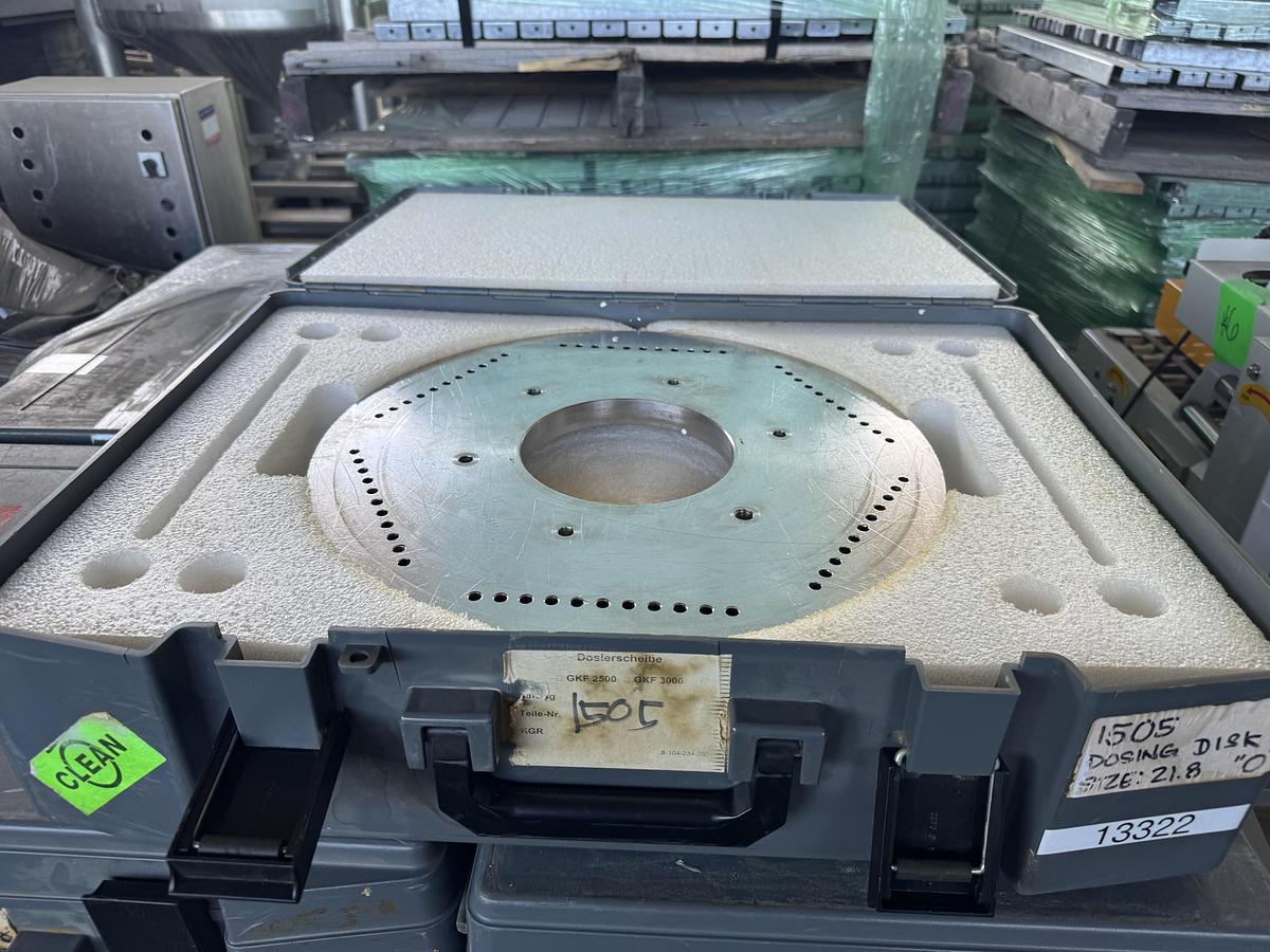 Used Bosch Dosing Discs 1505, Size 0, 21.8mm