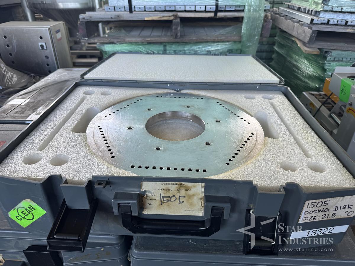 Used Bosch Dosing Discs 1505, Size 0, 21.8mm