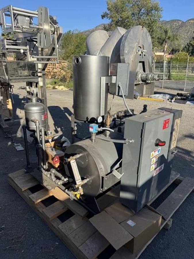 Used PDC SHRINK TUNNEL- STEAM TUNNEL WITH LATTNER BOILER