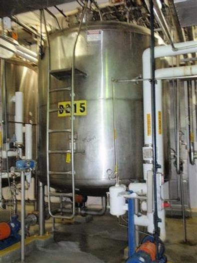 Used 2000 gallon Feldmeier s.s. Receiver