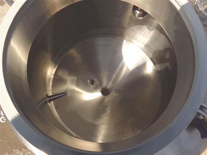 Used Walker 75 Gallon Stainless Steel Jacketed Tank