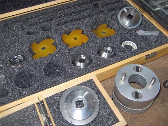 Used Dyno-Mill 4-vane Chamber and Recirculating System for Model KDL