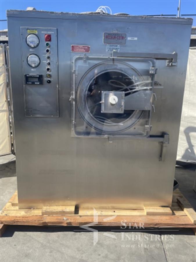 Used Thomas Accela-Cota Model 48-D Coating Pan w/ Compu-Coat 4