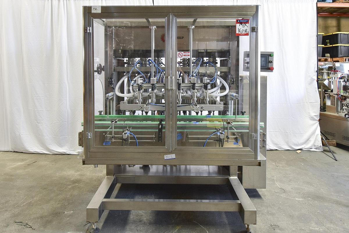 Used 12 Nozzle Filling Machine
