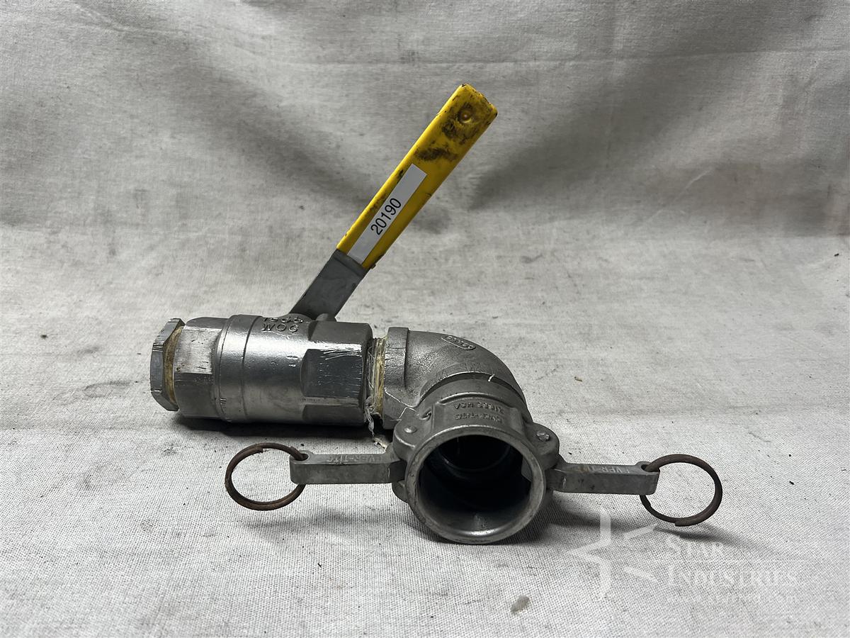 Used Stainless Steel Apollo Shut-Off Valve